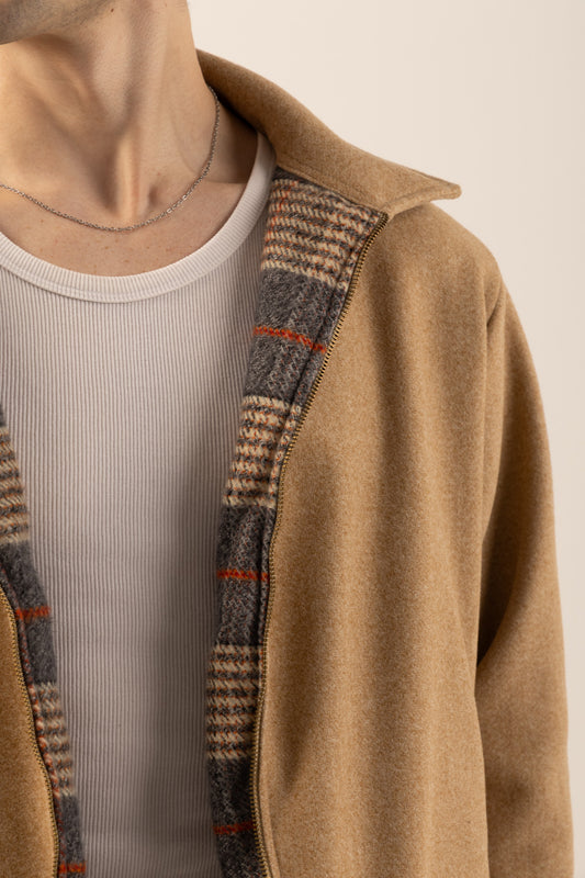 The Gokh Comfort Jacket in Camel