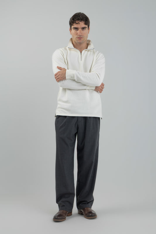 Pique Quarter zip Pullover