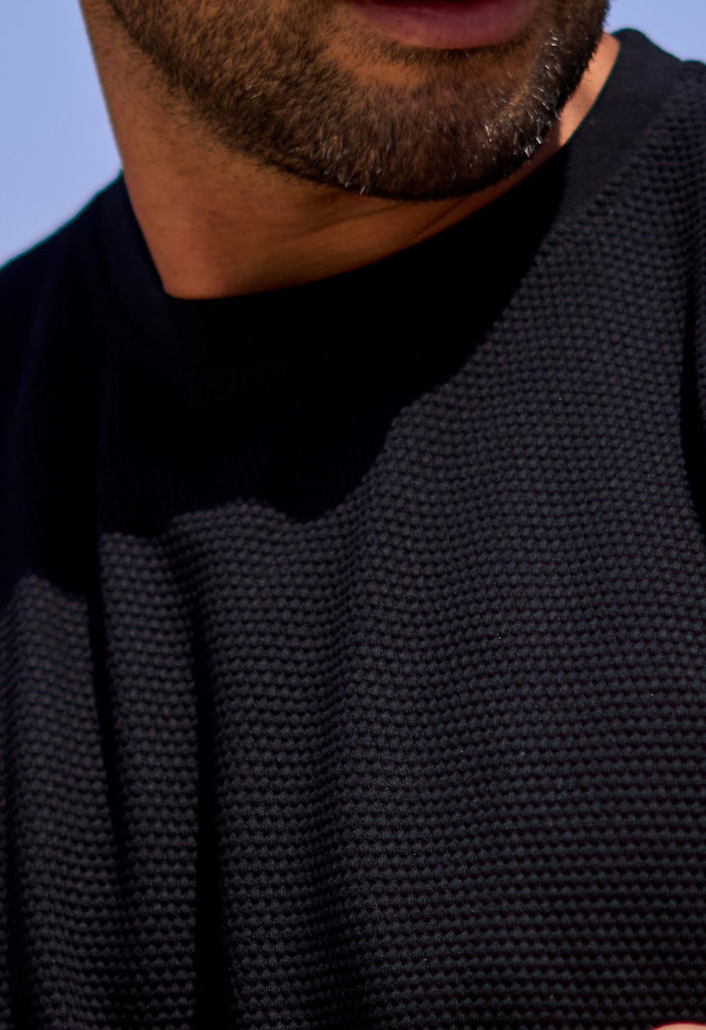 Knitted Crewneck T-shirt
