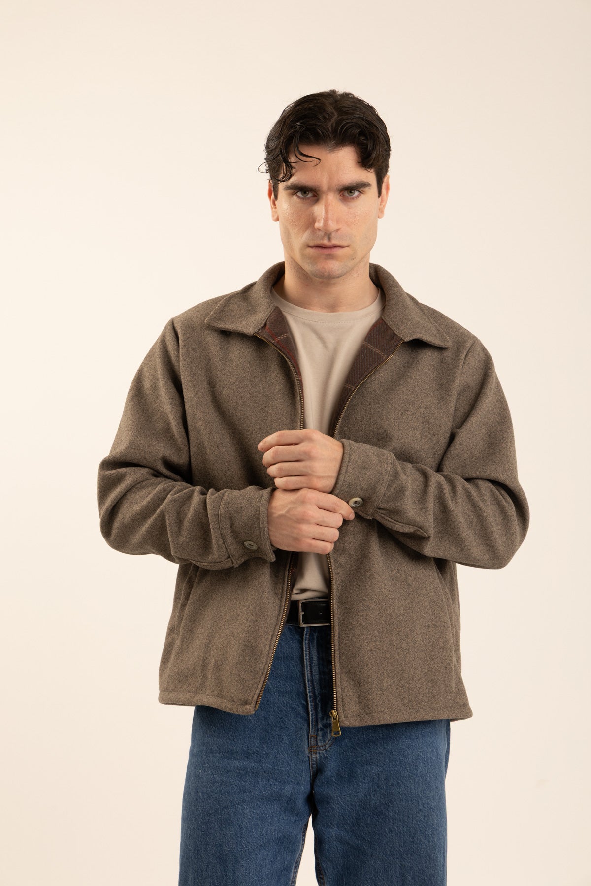 The Gokh Comfort Jacket in brown