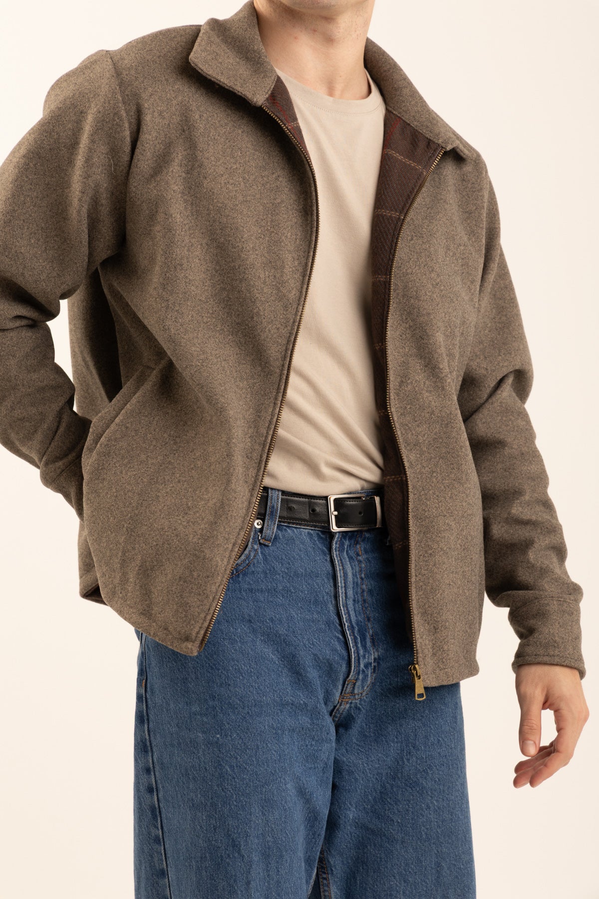 The Gokh Comfort Jacket in brown