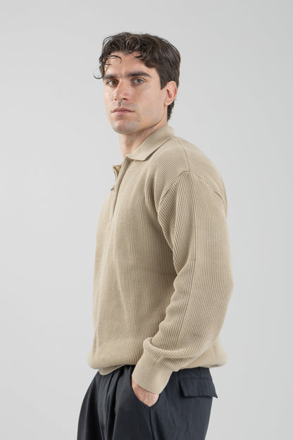 Quarter-Zip Knit Pullover