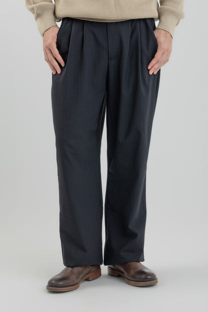 Wide-Leg wool Trousers