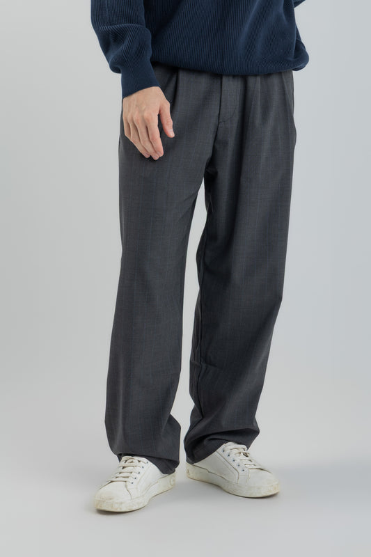 Wide-Leg wool Trousers