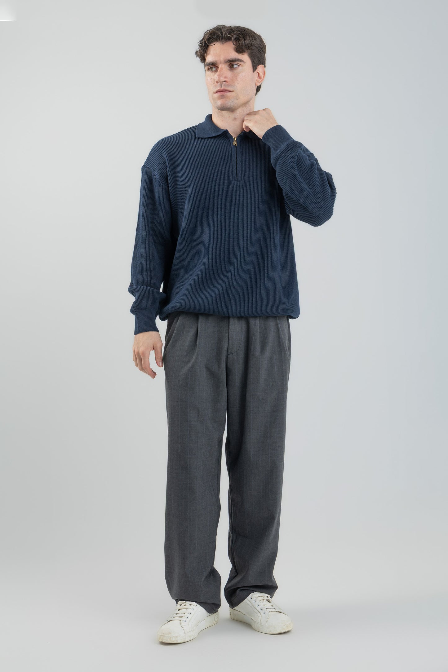 Wide-Leg wool Trousers