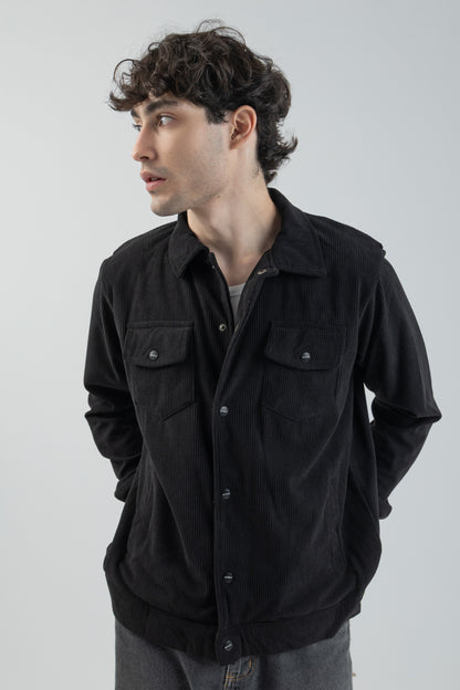 سترة مخملية خفيفة