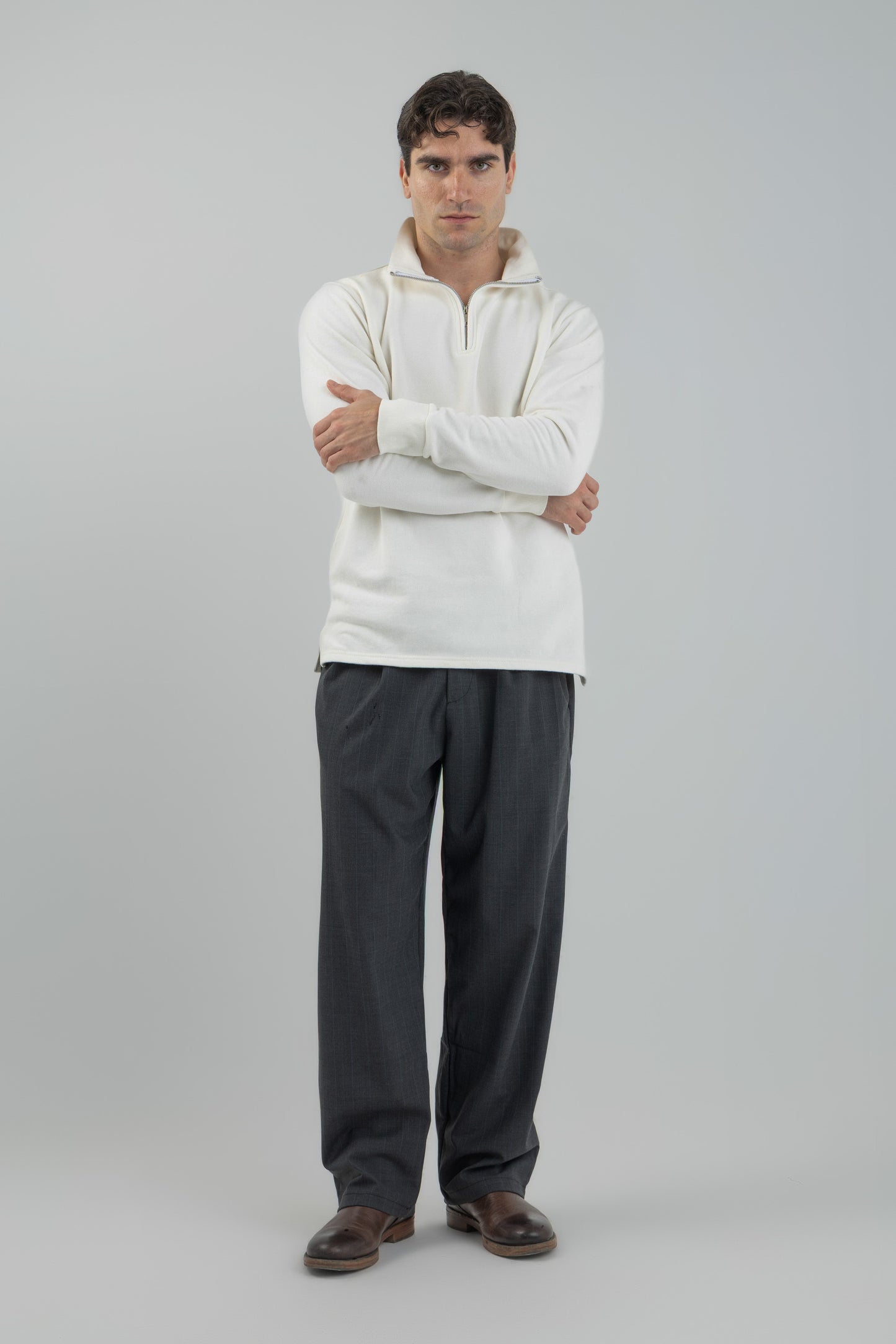 Pique Quarter zip Pullover