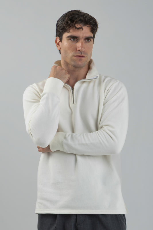Pique Quarter zip Pullover