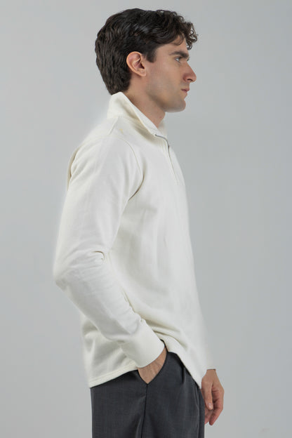 Pique Quarter zip Pullover