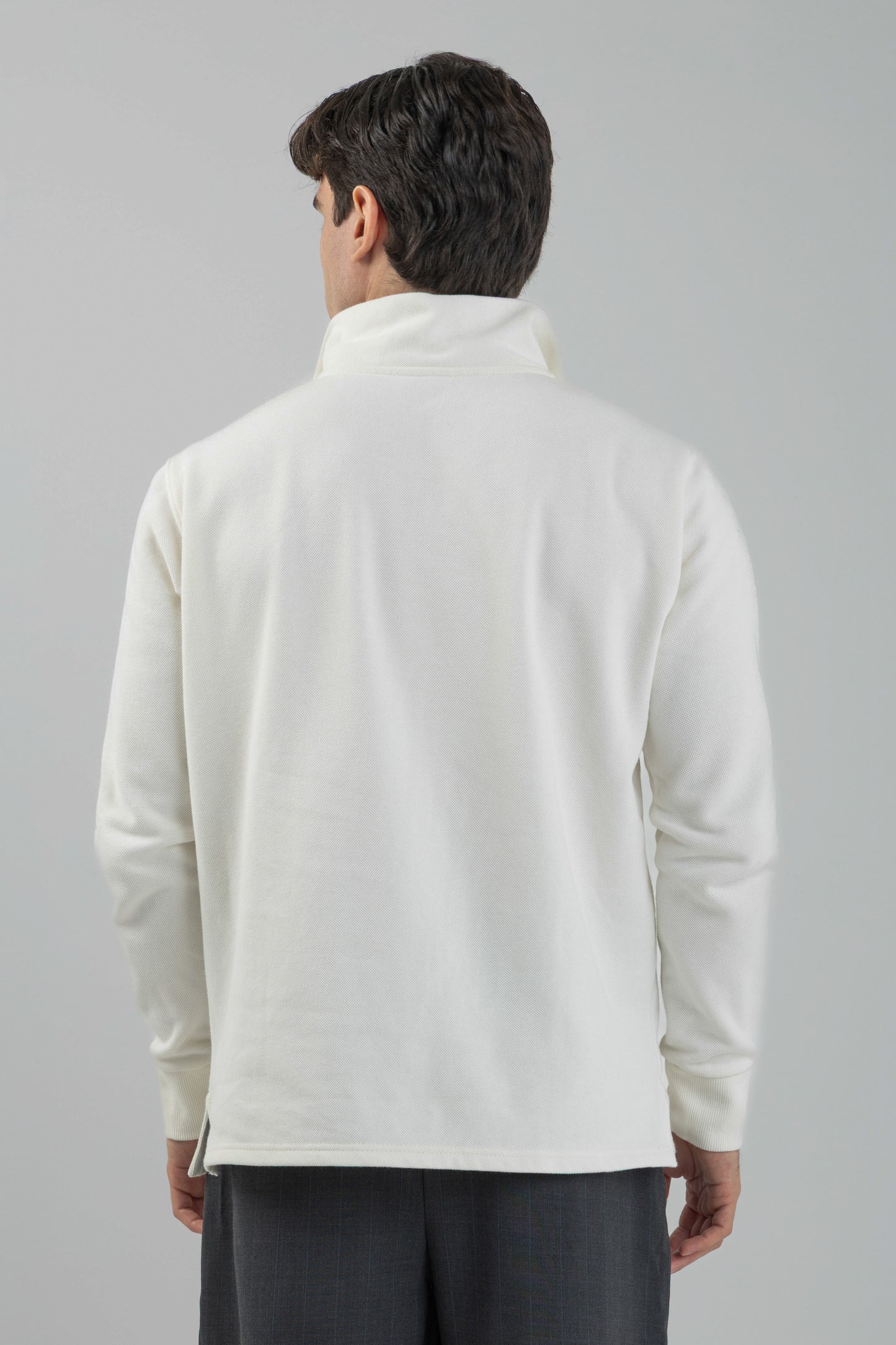 Pique Quarter zip Pullover