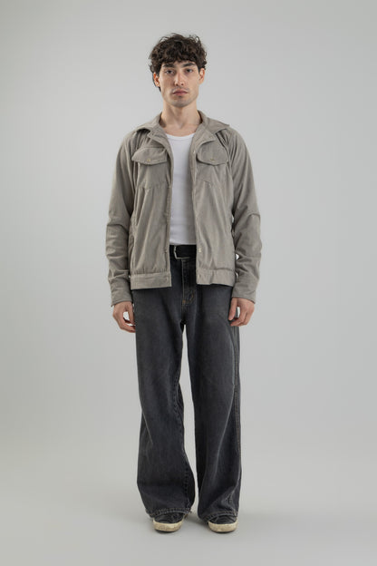 سترة مخملية خفيفة