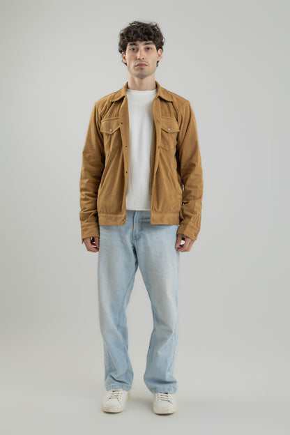 سترة مخملية خفيفة