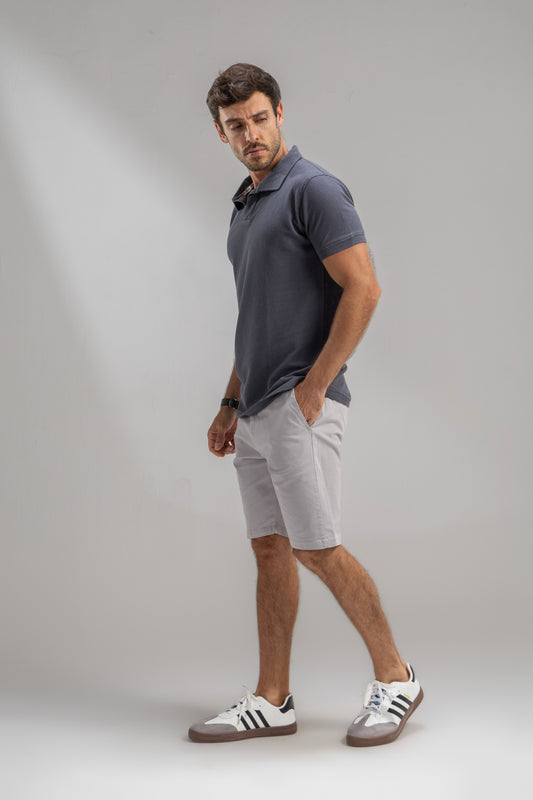 Knitted Polo Shirt