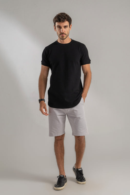 Knitted Crewneck T-shirt