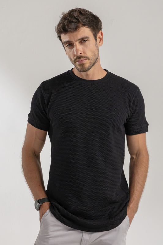 Knitted Crewneck T-shirt