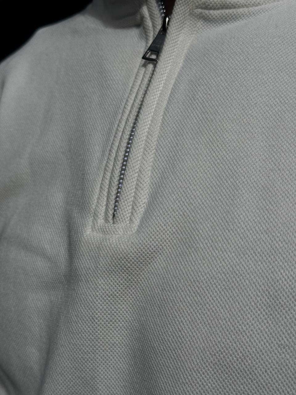 Pique Quarter zip Pullover