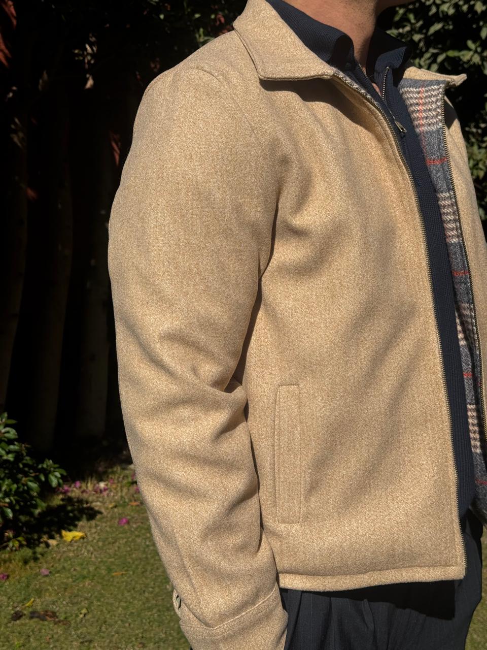 The Gokh Comfort Jacket in Camel